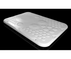 RITTAL SZ plastikinės flanšo plokštės, skirtos AX, su membranomis, BD: 301x221 mm, flanšo plokštėms, kurių dydis 5