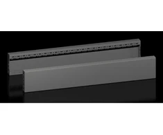 Rittal VX 8660.034, Apdailos plokštė, Juoda, Plienas, 800 mm, 100 mm, 2.14 kg