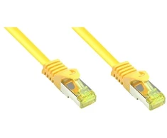 Good Connections Patchkabel mit Cat. 7 Rohkabel S/FTP 7,5m gelb