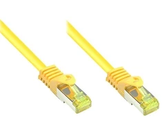 Good Connections Geros jungtys Geri ryšiai pataisomasis kabelis su kat. 7 neapdorotas kabelis S/FTP geltonas 0,25 m