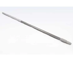 Roliba Aliuminio rankena grindų grandikliui 32 mm x 150 cm, padengta baltu plastiku