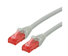 Roline ROLINE – Patch – Kabelis – RJ- 45 (M) iki RJ- 45 (M) – 5 m – UTP – CAT 6 – be halogenų, formos, suvytas – pilkas (21.15.2505)