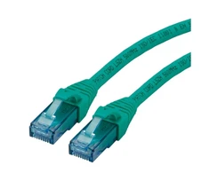 Roline ROLINE - Komutacinis kabelis - RJ-45 (M) į RJ-45 (M) - 20 m - UTP - CAT 6a - be halogenų, profiliuotas, daugiagyslis - žalias (21.15.2739)