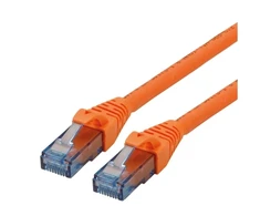Roline ROLINE UTP Patch kabelis Cat.6A Komponento lygio oranžinis 750cm 295,27 colių - 21152776