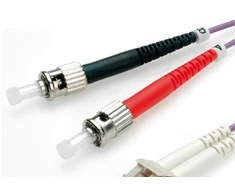 Roline Patchcord światłowodowy 50/125um LC-ST OM4 3m violetinė (21.15.8773)