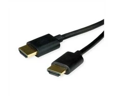 Roline HDMI ULTRA HD KABELIS + ETHERNET (UHD - 1), PLONAS,