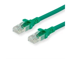 Roline ROLINE – Patch – Kabelis – RJ- 45 (M) iki RJ- 45 (M) – 7,5 m – UTP – CAT 6a – Be halogenų, formos, suvytas – žalias (21.15.2736)