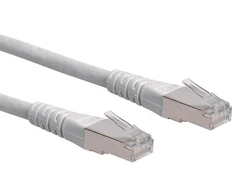 ROLINE S/FTP (PiMF) jungiamasis laidas, Cat.6, pilkas 0,3 m, 0,3 m, Cat6, S/FTP (S-STP), RJ-45, RJ-45, pilkas