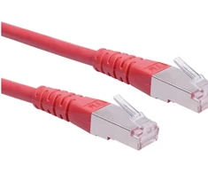 Roline ROLINE S/FTP- (PiMF- )Komutacinis kabelis Kat.6, 20m, red 20m (21.15.1401)