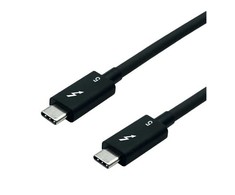 ROLINE 11.02.9112, Kištukas, Kištukas, 1 m, Juoda, Auksinė, 80 Gbit/s