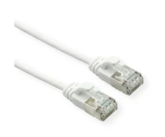 Roline ROLINE F/UTP DataCenter Patchkabel Cat.6A (EA klasė), LSOH, extra dun, wit, 0,3 m