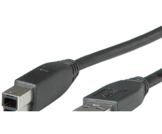USB kabelis Roline USB- A - 1,8 m Juoda (11.02.8870)