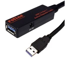 Roline USB 3.2 GEN 1 ILGINIMO KABELIS, 5 GB/s, USB-A: KIŠTUKAS -