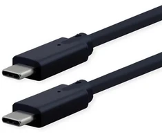 Roline USB 3.2 Gen 2 kabelis, 240 W, 20 Gbps, USB-C: Han - USB-C: