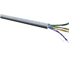 ROLINE UTP kabelis Cat.6, vientisa viela, AWG24, be halogenų, pilkas 300 m, 300 m, Cat6, U/UTP (UTP), pilkas