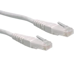 ROLINE UTP tinklo kabelis, Cat.6, baltas 2,0 m, 2 m, Cat6, U/UTP (UTP), RJ-45, RJ-45, baltas
