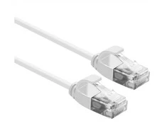 ROLINE UTP jungiamasis laidas CAT6a LSOH plonas. Baltas. 1,5 m.
