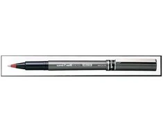 Roletas, Uni-Ball UB-155 De Luxe, 0,5 mm, raudonas