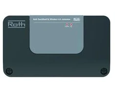 Roth Touchline valdymo pultas, baltas plastikas, 4 kanalai, pilkas