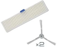 Tefal Šoniniai šepečiai x2 + EPA filtras / robotams RG7447
