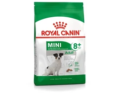 Royal Canin Mini Adult 8+, Senior, Mini (5 - 10kg), paukštiena, ryžiai, Vegetable, 8kg