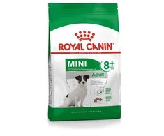 Royal Canin Mini Adult 8+, Senior, Mini (5 - 10kg), paukštiena, ryžiai, Vegetable, 8kg