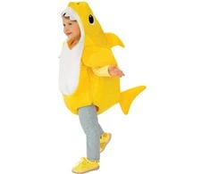 Rubies Baby Shark Deluxe Gul KŪDIKIAMS / 6-12 M