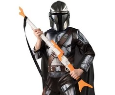 Kostiumas vaikams Rubies Deluxe The Mandalorian Juoda