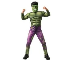 Rubies „Marvel Hulk Deluxe“ vaikiškas kostiumas (L dydis)