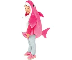 Rubies Mommy Shark Deluxe Rožinė kūdikiams / 6-12 mėn.