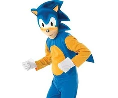 Rubies Rubiai - Klasikinis Kostiumas - Sonic (104 cm)