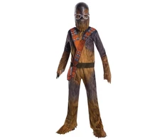 Rubies Žvaigždžių karų „Chewbacca“ prabangus kostiumas (S dydis)