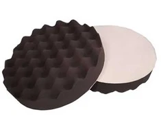 Rupes Juodas poliravimo padas 200 mm, vaflinis, minkštas