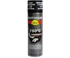 Rustoleum Aerozoliniai dažai 7778 juodi matiniai šilti, geriausi, 500 ml