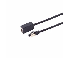 S-Conn S/CONN 08-44055, 5 m, Cat8.1, S/FTP (S-STP), RJ-45, RJ-45, Juoda