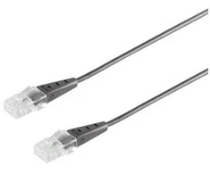 S-Conn S/CONN 70078-S-6, 6 m, RJ-45, RJ-45, juodas