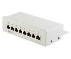 S-Conn 75060, RJ-45, Cat6, pilkas, metalinis, 160 mm, 45 mm