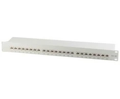 S-Conn 75078, RJ-45, Cat6a, pilkas, montuojamas į stovą, 19U, 482 mm