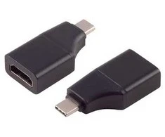 S-Conn S/CONN maksimalus jungiamumas 14-05055, USB C tipo, HDMI A tipo (standartinis), kištukas, lizdas, tiesus, tiesus