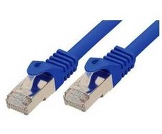 Shiverpeaks Patchcord BASIC-S Cat 7, S/FTP, PiMF, LSZH, mėlyna, 10m (BS75520-B)