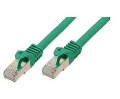 Shiverpeaks Patchcord BASIC-S Cat 7, S/FTP, PiMF, LSZH, žalia, 1m (BS75511-G)