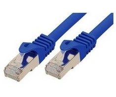 Shiverpeaks Patchcord BASIC-S Cat 7, S/FTP, PiMF, LSZH, mėlyna, 5m (BS75515-B)