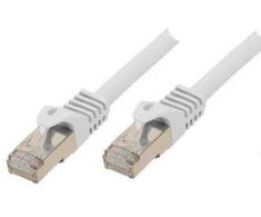 Shiverpeaks Patchcord BASIC-S Cat 7, S/FTP, PiMF, LSZH, balta, 1m (BS75511-W)