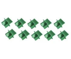 S-Conn BS08-01025-10, RJ-45, Plastikas, Žalias, 10 vnt.