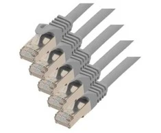 S-Conn S/CONN Cat. 7 S/FTP 1 m, 1 m, Cat7, S/FTP (S-STP), RJ-45, RJ-45, pilkas