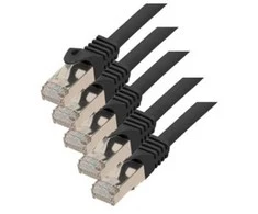 S-Conn 7 kat. S/FTP 1 m, 1 m, 7 kat., S/FTP (S-STP), RJ-45, RJ-45