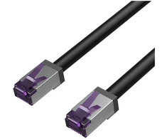 Shiverpeaks Kabelis krosowy Flexline RJ-45, Cat 6a, S/FTP, juoda, 0.15 m (FL31-28315)