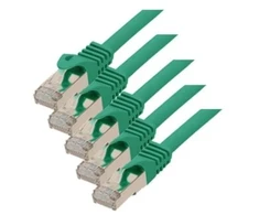 S-Conn Kat. 7 S/FTP 0,25 m, 0,25 m, Kat. 7, S/FTP (S-STP), RJ-45, RJ-45
