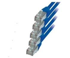 S-Conn S/CONN RJ45-RJ45, m-m, 0,5 m, 0,5 m, Cat6, S/FTP (S-STP), RJ-45, RJ-45, mėlynas