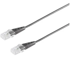 S-Conn S/CONN 70078-S-6, 6 m, RJ-45, RJ-45, juodas